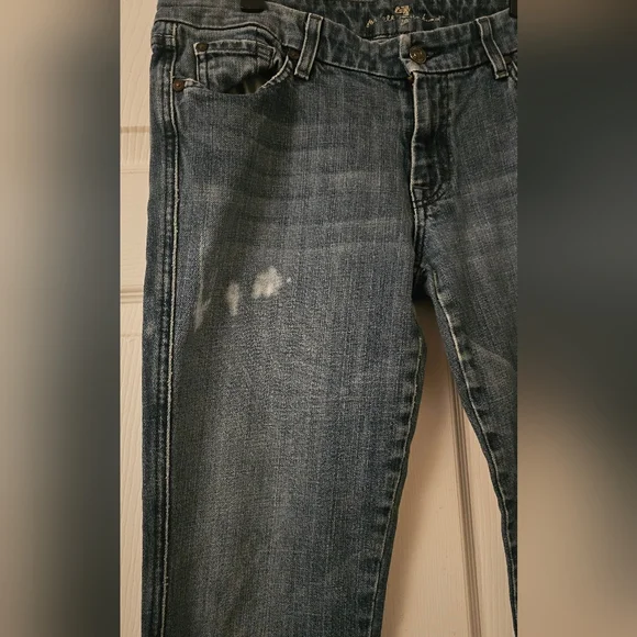 7 For All Mankind Women's Blue Jeans - Picture 2 of 9